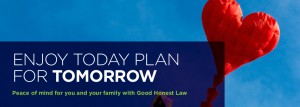 Peace of mind for you and your family with good honest law